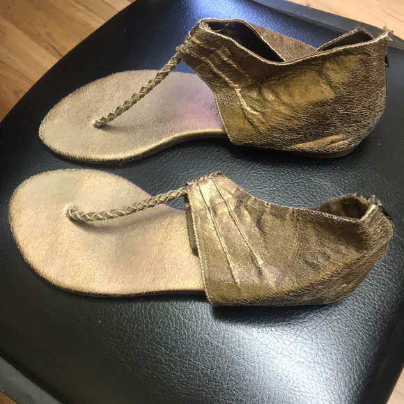 Metallic Sand sandals - Picture 2 of 4